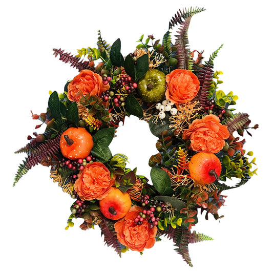 Christmas Decorations Window Door Hanging Arrangement Wreath Thanksgiving Simulation Wall Decoration Wreath